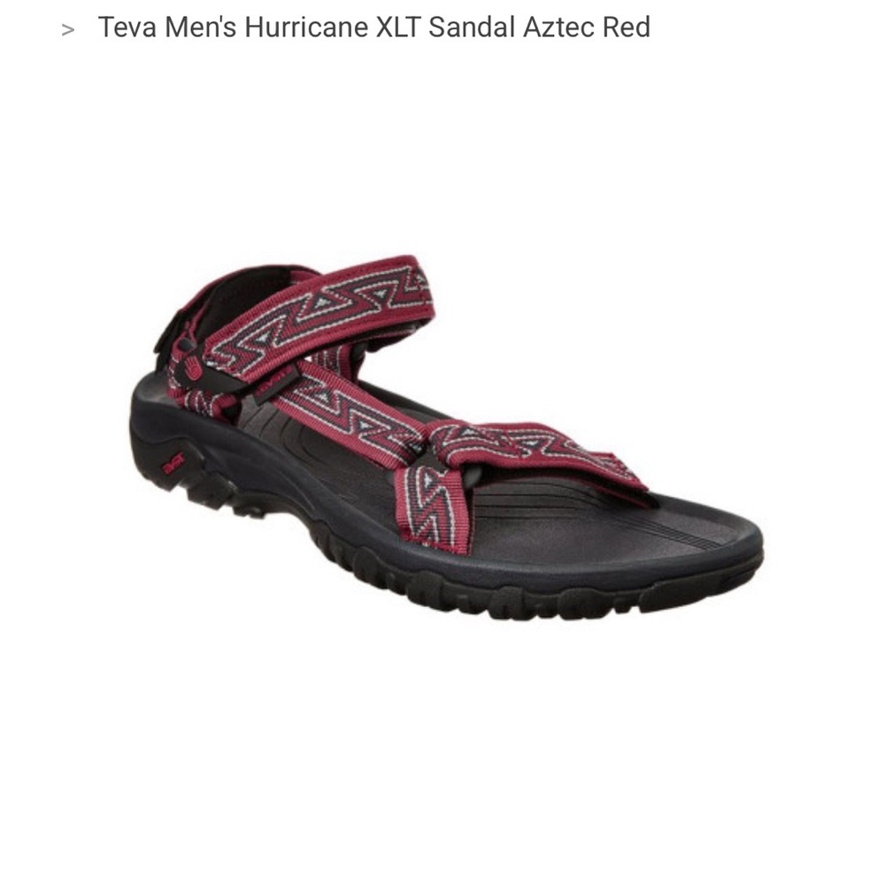 Teva Men's Hurricane XLT Sandal — Red Size 9